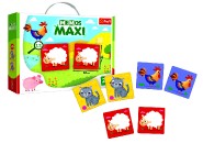 Pexeso Maxi Zvířata na farmě 24 kusů společenská hra v krabici 37x29x6cm 24m+