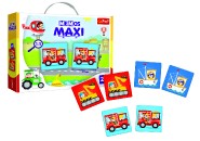 Pexeso Maxi Vozidlá 24 kusov spoločenská hra v krabici 37x29x6cm 24m+