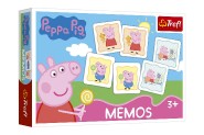 Pexeso papírové Prasátko Peppa/Peppa Pig společenská hra 30 kusů v krabici 21x14x4cm