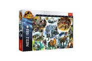 Puzzle Po stopách dinosaur/Jurassic world 1000 dílků 68,3x48cm v krabici 40x27x6cm