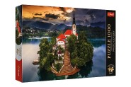 Puzzle Premium Plus - Photo Odyssey:Jezero Bled, Slovinsko 1000dlk 68,3x48cm v krabici 40x27cm