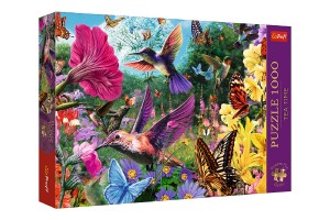 Puzzle Premium Plus - ajov as: Zahrada kolibk 1000 dlk 68,3x48cm v krabici 40x27x6cm