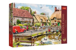 Puzzle Premium Plus - ajov as: Leto v meste 1000 dielikov 68,3x48cm v krabici 40x27x6cm