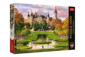 Puzzle Premium Plus - Photo Odyssey: Zmek Schwerin, Nmecko 1000 dlk 68,3x48cm v krab 40x27cm