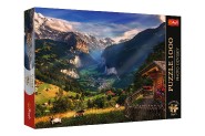 Puzzle Premium Plus - Photo Odyssey: dolie Lauterbrunnen 1000 dielikov 68,3x48cm v krabici 40x27x6