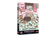Puzzle Premium Plus: Pusheen 1000 dlk 48x68,3cm v krabici 27x40x6cm