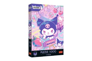 Puzzle Premium Plus: Kuromi 1000 dlk 48x68,3cm v krabici 27x40x6cm