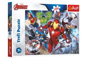 Puzzle Disney Avengers 200 dlk 48x34cm v krabici 33x23x4cm