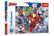 Puzzle Disney Avengers 200 dílků 48x34cm v krabici 33x23x4cm