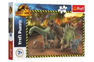 Puzzle Dinosaury z Jurského parku 48x34cm 200 dielikov v krabici 33x23x4cm