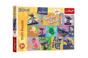 Puzzle Lilo&Stitch - Havajsk dobrodrustv 200 dlk 48x34cm v krabici 33x23x4cm