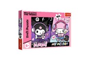 Puzzle Pravidl Kuromi 41x27,5cm 160 dielikov v krabici 29x19x4cm