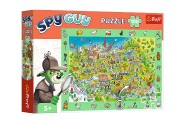 Puzzle Spy Guy - Polsko 18,9x13,4cm 100 dlk v krabici 33x23x6cm