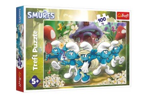 Puzzle Seznamte se se mouly 100 dlk 41x27,5cm v krabici 28,5x19x4cm