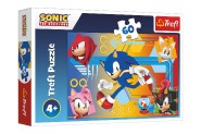 Puzzle Sonic v akci/Sonic The Hedgehog 33x22cm 60 dlk v krabici 21x14x4cm