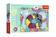 Puzzle Lilo&Stitch na dovolen 27x20cm 30 dlk v krabice 21x14x4cm