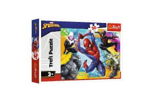 Puzzle Spiderman 27x20cm 30 dielikov v krabike 21x14x4cm