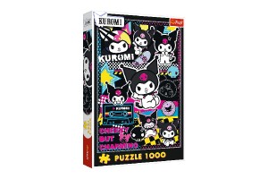 Puzzle Premium Plus: Svt Kuromi 1000 dlk 48x68,3cm v krabici 27x40x6cm