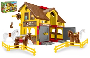 Play House - Ran s komi plast + k 4ks v krabici 59x39x15cm