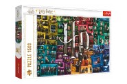 Puzzle Svet Harryho Pottera 1500 dielikov 85x58 cm v krabici 40x27x6cm