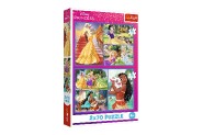 Puzzle 2x70 Disney Princezn - Rozprvkov dni 27,5x18cm v krabici 19x29x4cm