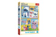 Puzzle 2x70 Lilo&Stitch - Se Stitchem nen nuda 27,5x18cm v krabici 19x29x4cm