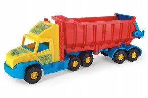 Auto Super Truck sklpa plast 75cm v sieke od 12 mesiacov Wader