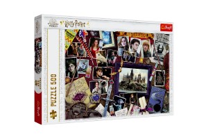 Puzzle Harry Potter/Bradavick vzpomnky 500 dlk 48x34cm v krabici 40x27x4cm
