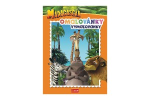Omalovnky Madagascar 20x27,5cm