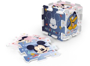 Penov puzzle Mickey Mouse 32x32x1cm 8ks vo flii 0m+