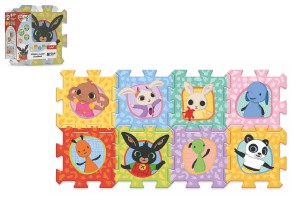 Penov puzzle Bing Bunny 32x32x1,5cm 8ks vo flii 0m+