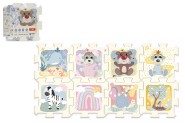 Pnov puzzle Babies and the Bear 32x32x1cm 8ks ve flii 0m+