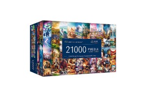 Puzzle Earth Chronicles: od stvoen po budoucnost 21000 dlk v krabici 50x23x31cm