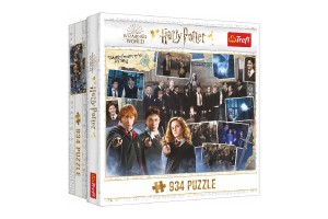 Puzzle Harry Potter Dumbledorova armda 934 dielikov 68x48cm v krabici 26x26x10cm