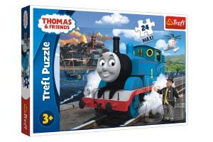 Puzzle maxi 24 dielikov Mainka Tom-Tomov astn de 60x40cm v krabici 21x14x4cm