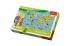 Vzdlvac puzzle mapa svta 100 dlk 60x40cm v krabici  33x23x6cm