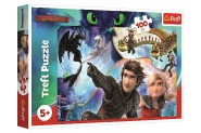 Puzzle Ako vycvii draka 100 dielikov 41x27,5cm v krabici 29x19x4cm