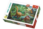 Puzzle Dinosaury 33x22cm 60 dielikov v krabici 21x14x4cm