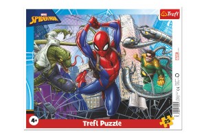 Puzzle deskov Odvn Spiderman 37x29cm 25 dlk ve folii