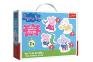 Puzzle pro nejmen Prastko Peppa/Peppa Pig 18 dlk v krabici 27x19x6cm 2+