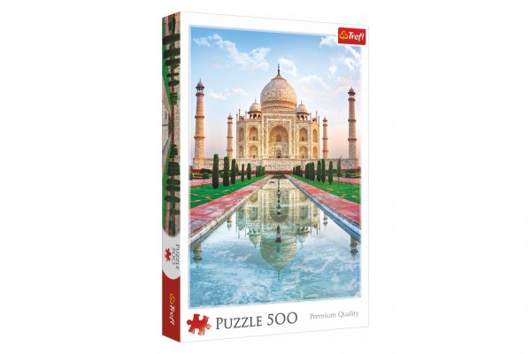 Puzzle Taj Mahal 500 dílků 34x48cm v krabici 26,5x39,5x4,5cm