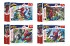 Minipuzzle 54 dielikov Spidermanv as 4 druhy v krabike 9x6,5x4cm 40ks v boxe