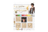 Raztka 5+1 s podukou devn 5x5cm s voskovkou Harry Potter na kart