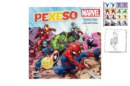 Pexeso v seitu 64ks Marvel 21,5x21,5cm