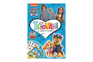 Seit Tetovn s aktivitami Tlapkov patrola/Paw patrol 18x26cm