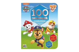 Samolepkov seit 100 samolepek s omalovnkami Tlapokov patrola/Paw patrol 21,5x28cm