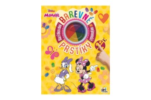 Seit Barevn prstky Minnie s prstovmi barvami 23x30cm