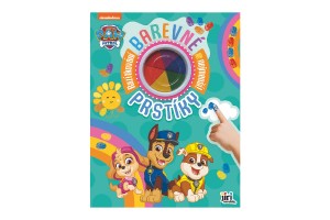 Seit Barevn prstky Tlapkov patrola/Paw patrol s prstovmi barvami 23x30cm