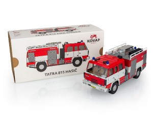 Tatra 815 hasii kov 18cm 1:43 v krabike Kovap