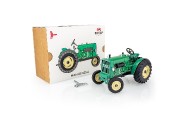 Traktor MAN AS 325A zelen na klek kov 1:25 v krabici Kovap